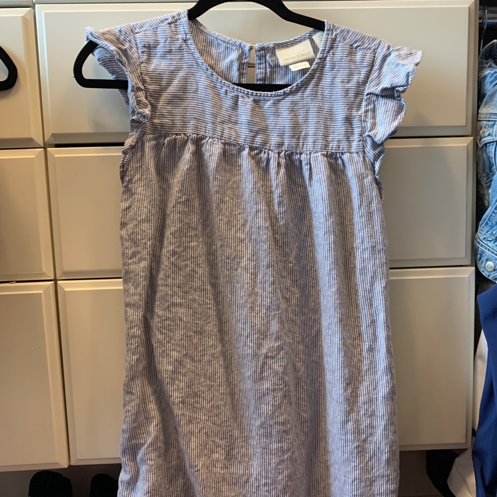 Cynthia Rowley Striped Babydoll Dress